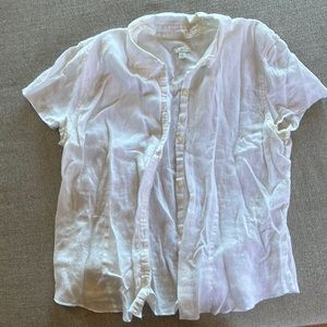 J Jill White Blouse
